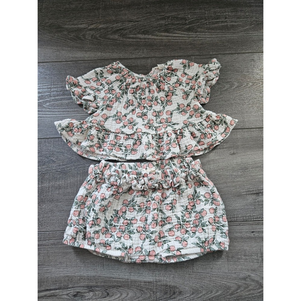 Jessica‎ simpson baby girl 2 piece outfit 3-6 mos
